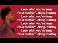 The Weeknd - Starboy (Lyrics) The Weeknd - Starboy (Lyrics)