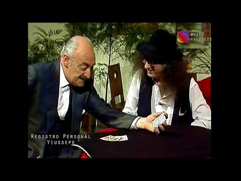 Rene Lavand y Juan Tamariz juntos por primera vez en Chile 1986