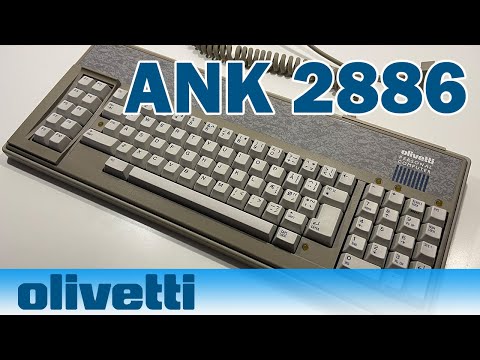 Olivetti Keyboard - ANK 2886 (IBM "AT" Keyboard)