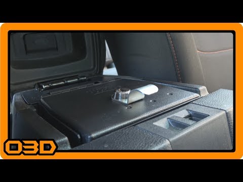 Tuffy Security Console Insert Installation with Security Bolts in a 2015 Jeep Wrangler