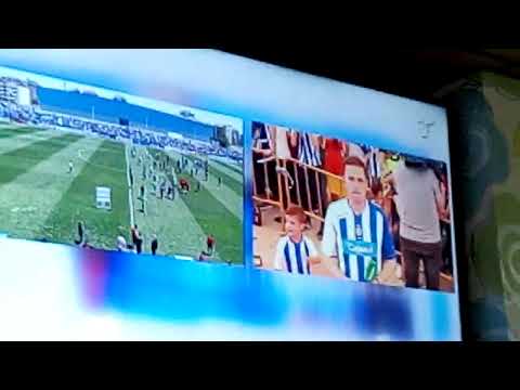 Final del partido Fuenlabrada 3-0 Recreativo.