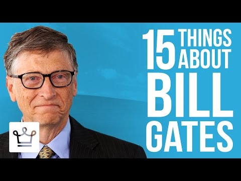 15 Things You Didn't Know About Bill Gates