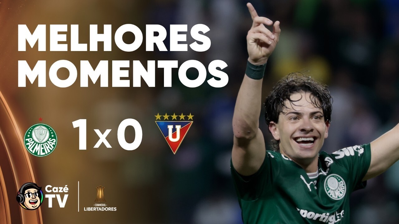 MELHORES MOMENTOS: PALMEIRAS 1 x 0 LDU | QUARTAS (IDA) | CONMEBOL LIBERTADORES 2026
