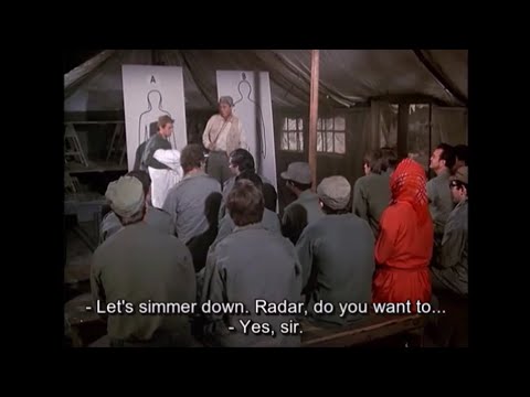 MASH (1972–1983) - Henry funny discussion about Figure A and Figure B