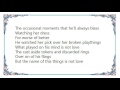 Elvis Costello - The Name of This Thing Is Not Love Lyrics