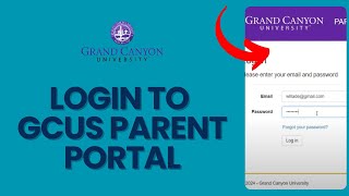 How to Login to GCU Parent Portal 2024