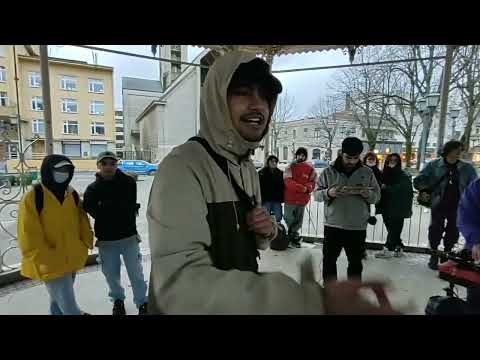 MAURICIO vs HOLSENH | Octavos de final | Lluvia de rimas Freestyle