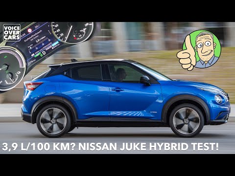 2022 Nissan Juke Hybrid review, test, review, fuel consumption | Voice over Cars test drive