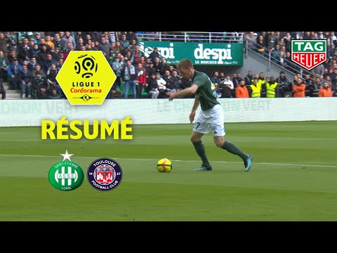 AS Saint-Etienne - Toulouse FC ( 2-0 ) - Résumé - (ASSE - TFC) / 2018-19