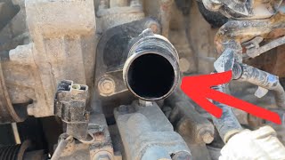 Thermostat Kia Rio 1.6L 2012-2017 Location and Replacement