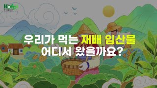 우리가 먹는 임산물 어디서 왔을까요?