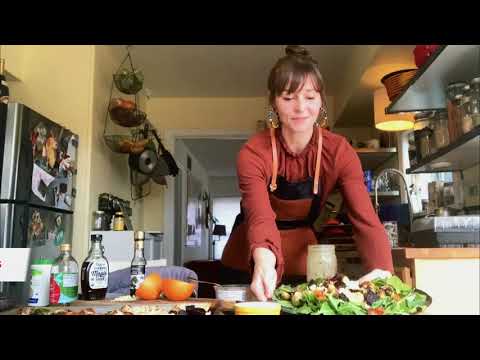 Roasted Vegetable Salad With Miso Dressing From Nourish Northwest: GNC Small Biz Spotlight