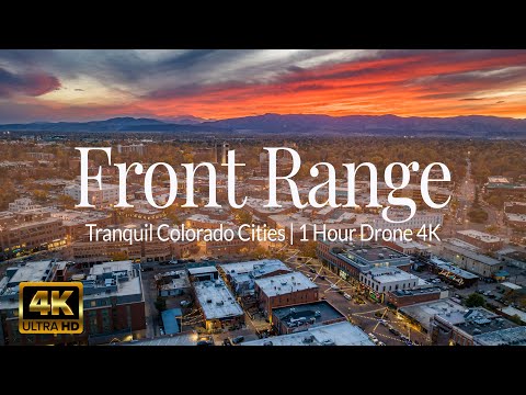 Front Range Tranquility | Majestic Colorado Drone Landscapes in 4K