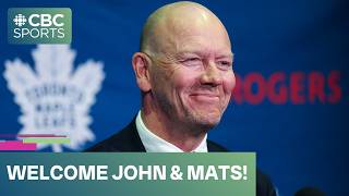 Maple Leafs introduce GM John Chayka and senior executive adviser Mats Sundin