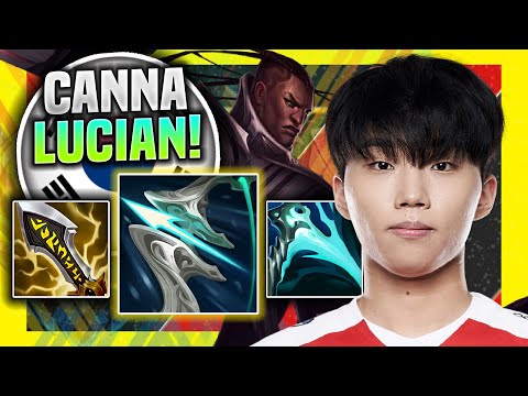 CANNA IS A MONSTER WITH LUCIAN! - T1 Canna Plays Lucian Mid vs Viego! | Season 11