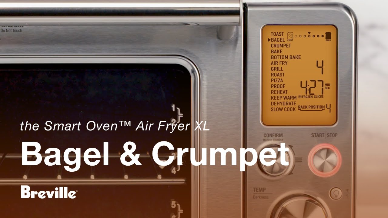Preset Cooking Functions - Bagel & Crumpet