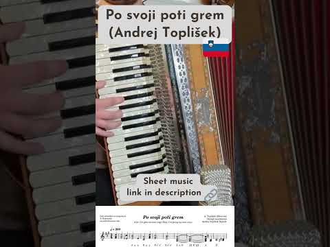Po svoji poti grem - Ich gehe meinen weg (A. Toplišek)