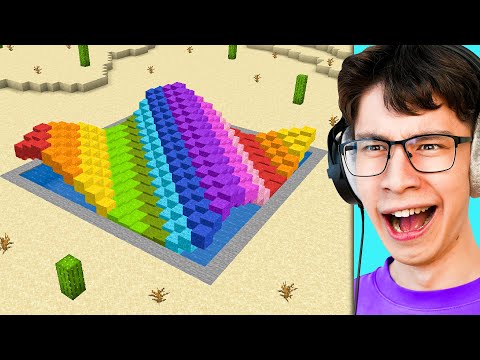 EYstreem - Testing Oddly Satisfying Minecraft Illusions