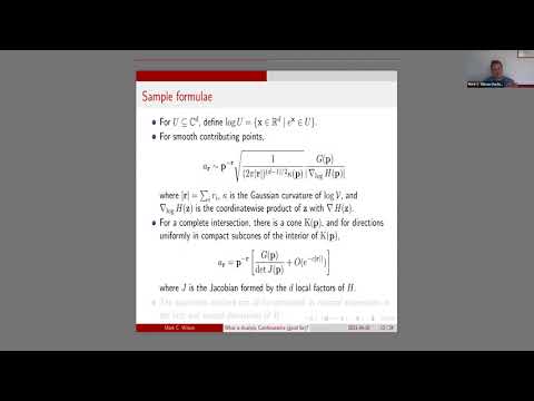 Klatch: Mark C. Wilson “ACSV: what is it (good for)?”