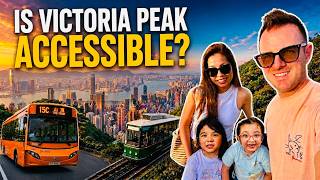 Is Victoria Peak Accessible? Bus Up, Tram Down! (Hong Kong Family Guide)