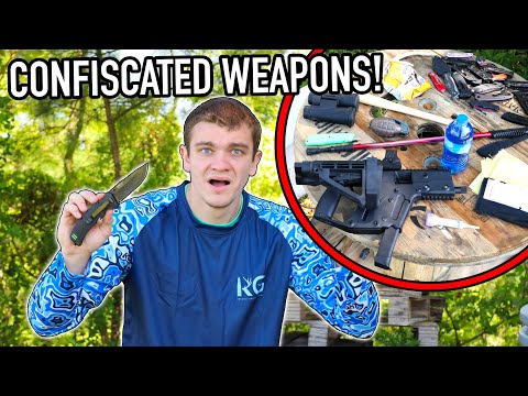 I Bought CONFISCATED AIRPORT WEAPONS From EBAY!