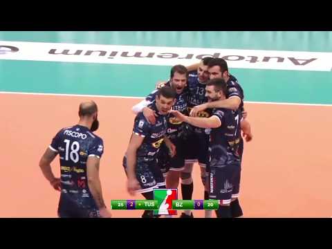 Pallavolo A2 maschile - Tuscania-Bolzano 3-0: highlights