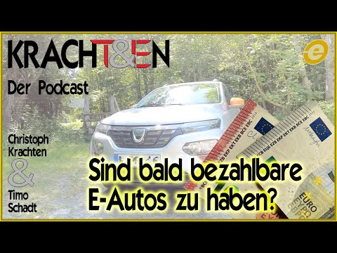 Video Thumbnail: Sind bald bezahlbare E-Autos zu haben? - KRACHT&EN Podcast (8)