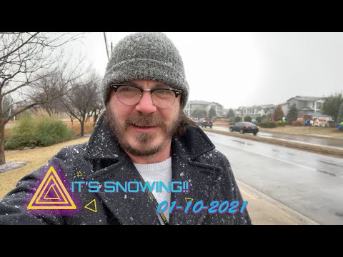 Snow in Austin! 01-10-2021