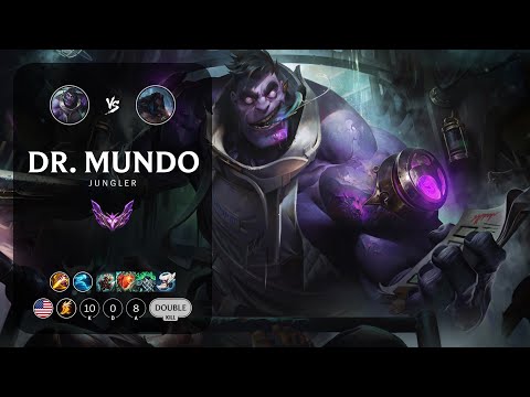 Dr. Mundo Jungle vs Udyr - NA Master Patch 13.13