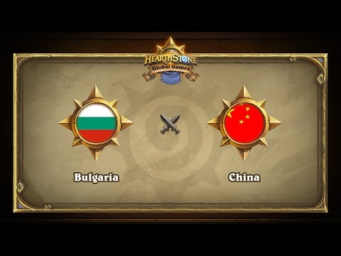 Болгария vs Китай | Bulgaria vs China | Hearthstone Global Games (09.05.2017)