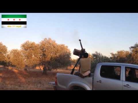 التصدي للطيران الحربي في ريف إدلب الجنوبي في محافظة إدلب