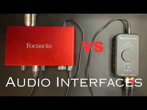 Battle of the Audio Interfaces: Scarlet Focusrite 4i4 vs iRig Stream Pro