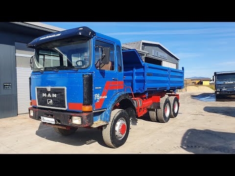 MAN 26.291 6x6 meiller tipper - FIŠ TRUCKS SLOVENIA