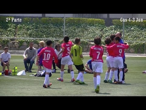 24ª Jornada [4-3] Castellbisbal -Junior ALEVIN Mejor Equipazo 2014 SoloPorteros