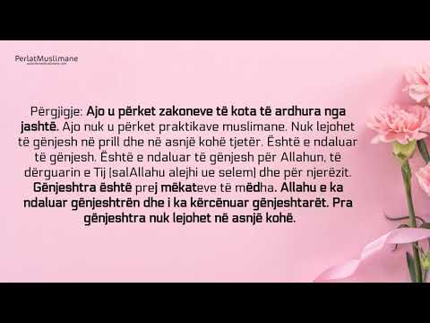 Gënjeshtra në muajin e prillit nuk u përket praktikave muslimane