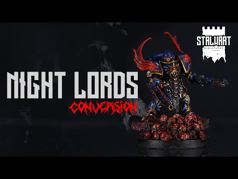 Night Lords Conversion - Paint Scheme Tutorial