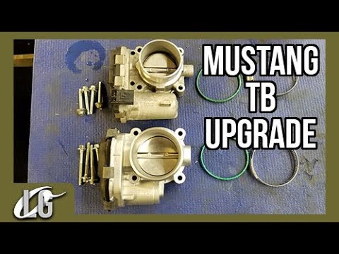 EcoBoost Mustang Throttle body upgrade for the Focus 😎