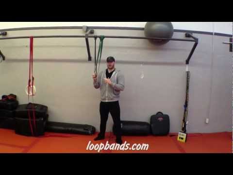 Assisted Chin-Ups With Loop Resistance Bands