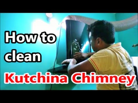 How to clean auto clean kitchen chimney