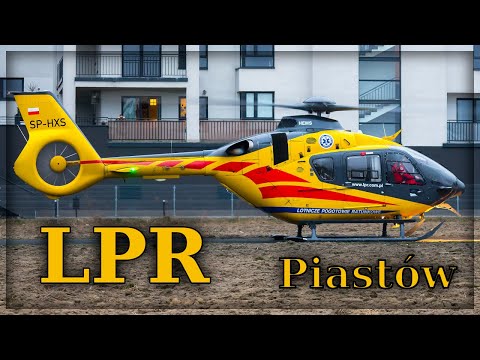 Start Lotniczego Pogotowia Ratunkowego Piastów 23.03.2021 (+PR +OSP Piastów)