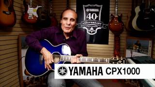 Video thumbnail for Yamaha CPX1000 Acoustic Electric Guitar At Hammond Organ World by Hammond Organ World