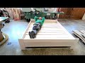 WOODWORKING -BED for Cabin LOG
