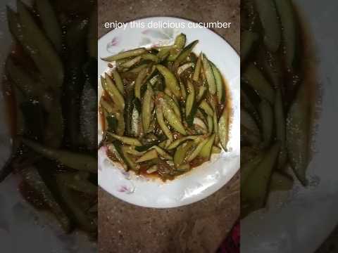 Best way to eat cucumber | cucumber salad recipes | how to make japanese cucumber salad #youtube