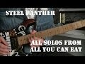 Cover of ALL STEEL PANTHER SOLOS From All ...