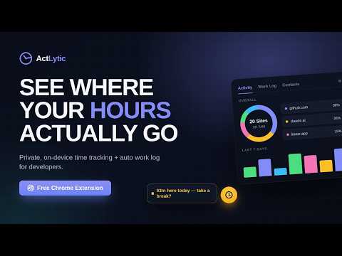 ActLytic | Browser Activity Tracker