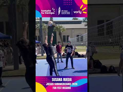SUSANA RUEDA EN LOS JUEGOS SURAMERICANOS 2026 #Rosario #SantaFe #JuegosSuramericanos
