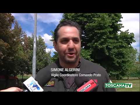 2019-05-31 POGGIO A CAIANO - ESERCITAZIONE ANTINCENDIO ALLA SCUOLA MEDIA MAZZEI