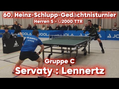 🏓TTC Neunkirchen [Herren S] TOP16🏓|  M.Servaty(2284) : J.Lennertz(2087)