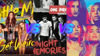 Get Weird (Little Mix) vs Midnight Memories (One Direction) vs Fifth Harmony (FH) - Album Battle
