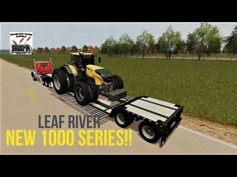 LIVE! Farming Simulator!!!!  Back on Leaf River!!! More Harvest and Baling!!!